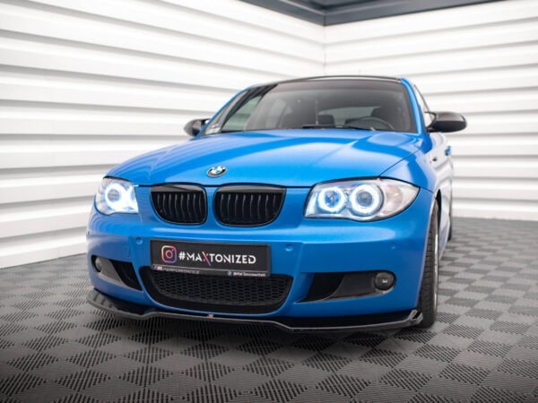 Alternative view of Maxton Design Gloss Black Front Splitter V.1 For BMW 1 Series E81 E87 M Sport LCI