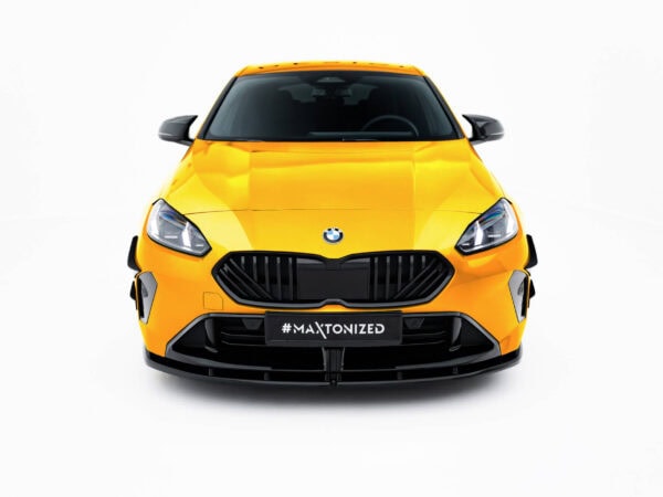 Alternative view of Maxton Design Gloss Black Front Splitter V.1 For BMW 1 Series F70 M Sport