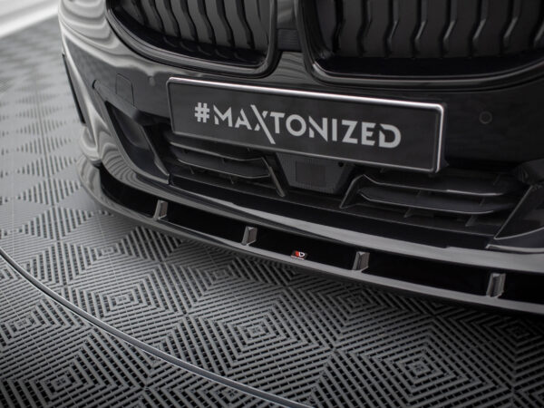 Alternative view of Maxton Design Gloss Black Front Splitter V.1 For BMW 2 Series G42