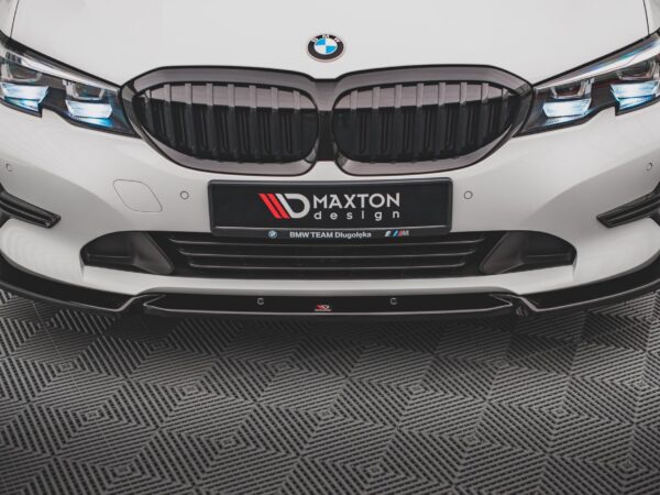 Alternative view of Maxton Design Gloss Black Front Splitter V.1 For BMW 3 Series G20 G21