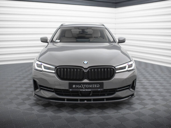 Alternative view of Maxton Design Gloss Black Front Splitter V.1 For BMW 5 Series G30 G31 LCI