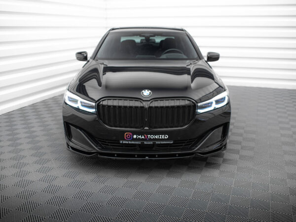 Alternative view of Maxton Design Gloss Black Front Splitter V.1 For BMW 7 Series G11 G12 LCI