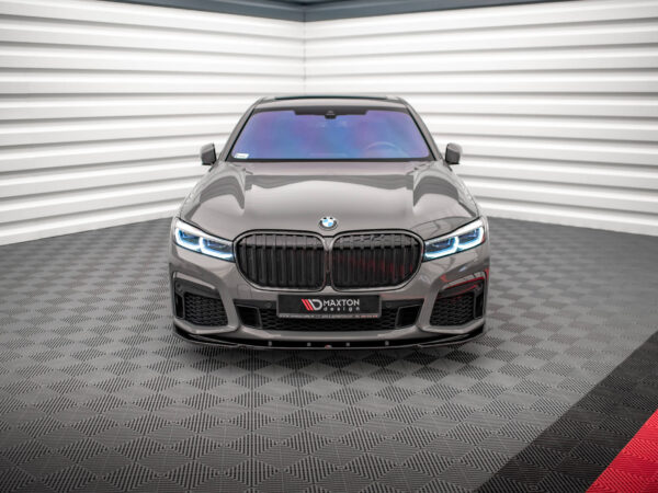 Alternative view of Maxton Design Gloss Black Front Splitter V.1 For BMW 7 Series G11 G12 M Sport LCI