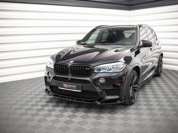 Alternative view of Maxton Design Gloss Black Front Splitter V.1 For BMW X5 M F85 X6 M F86