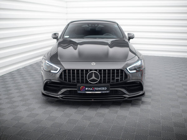 Alternative view of Maxton Design Gloss Black Front Splitter V.1 For Mercedes-Benz AMG GT53 X290