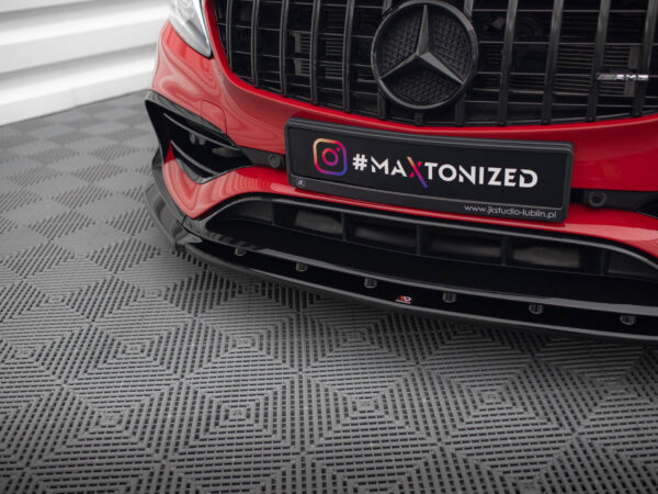 Pol po front splitter v 1 mercedes benz a45 aero w176 facelift 15791 3