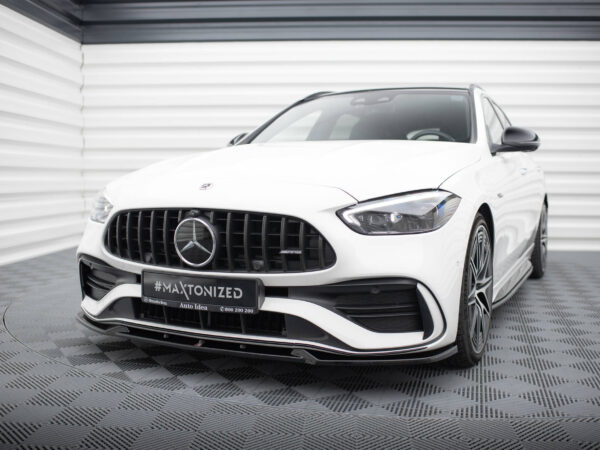 Pol po front splitter v 1 mercedes benz c amg line 43 amg w206 17709 11
