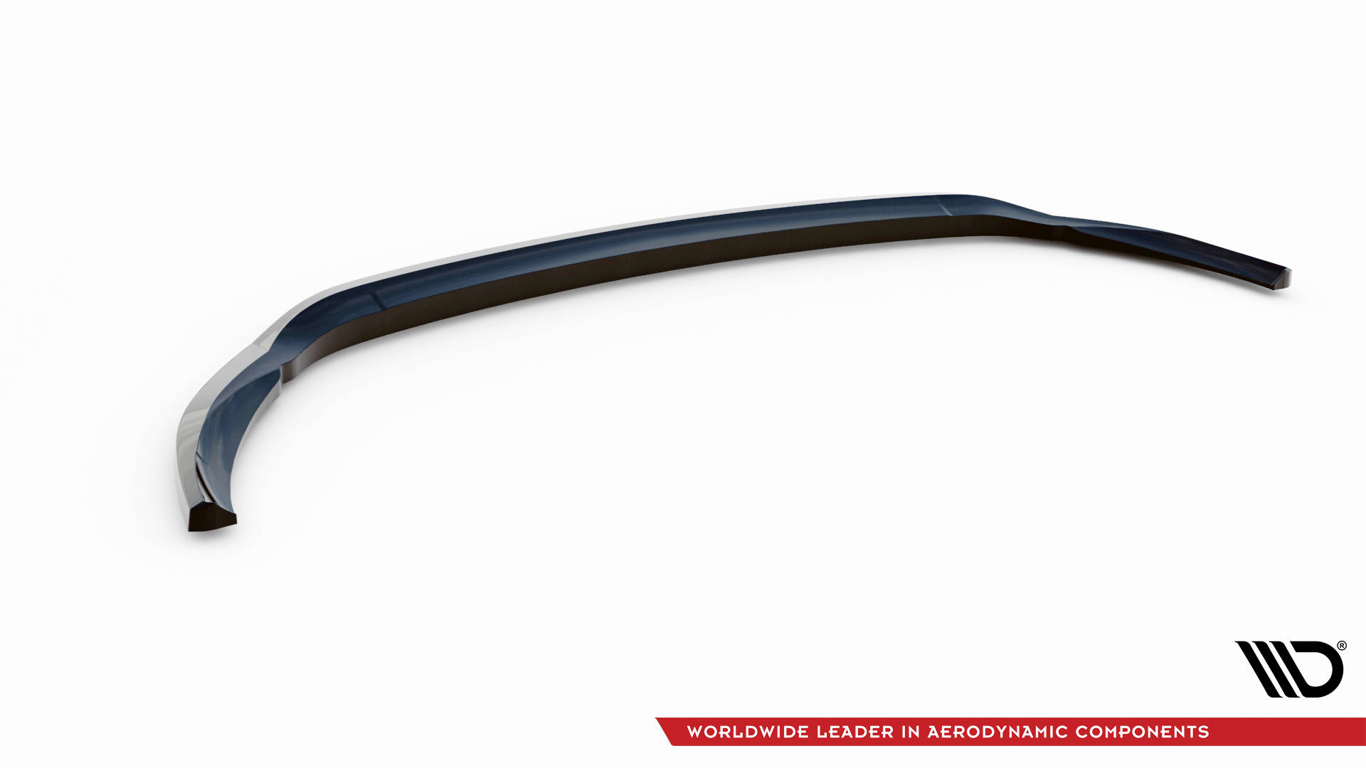 Maxton design gloss black front splitter v. 1 for mercedes-benz amg w205 c205 s205 lci - image 5