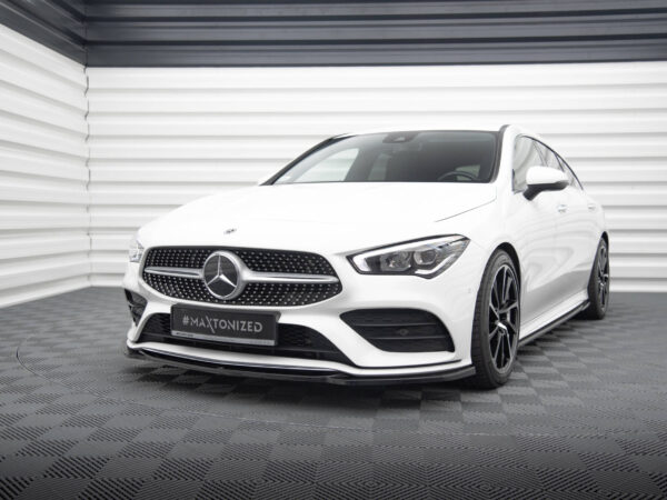 Pol po front splitter v 1 mercedes benz cla a35 amg amg line c118 10767 3