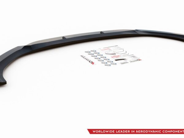 Alternative view of Maxton Design Gloss Black Front Splitter V.1 For Mercedes-Benz AMG CLS53 C257