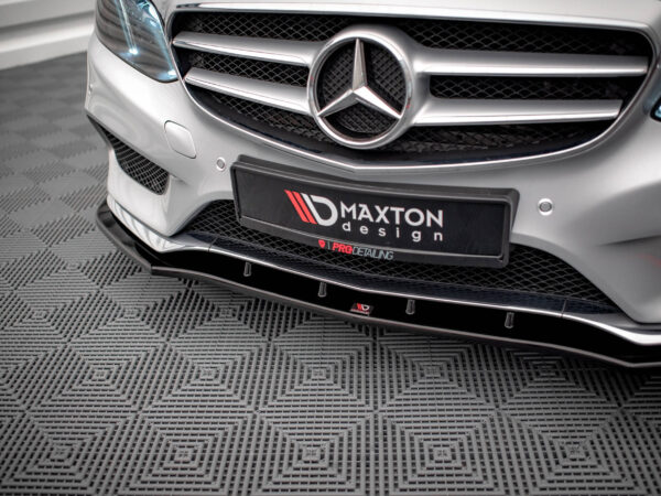 Pol po front splitter v 1 mercedes benz e amg line sedan w212 facelift 15149 7