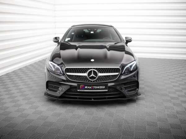 Alternative view of Maxton Design Gloss Black Front Splitter V.1 For Mercedes-Benz AMG W213