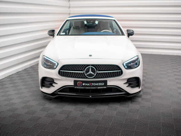Alternative view of Maxton Design Gloss Black Front Splitter V.1 For Mercedes-Benz AMG E53 W213