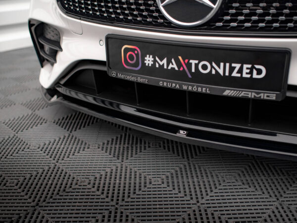 Pol po front splitter v 1 mercedes benz e class w213 coupe facelift c238 facelift cabriolet a238 facelift amg line 53 amg 20215 4