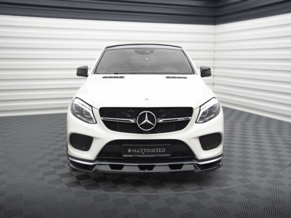 Alternative view of Maxton Design Gloss Black Front Splitter V.1 For Mercedes-Benz AMG GLE43 C292