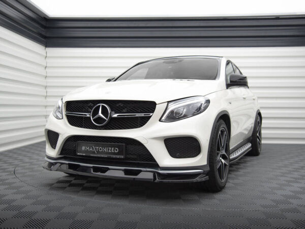 Pol po front splitter v 1 mercedes benz gle coupe 43 amg amg line c292 19371 3