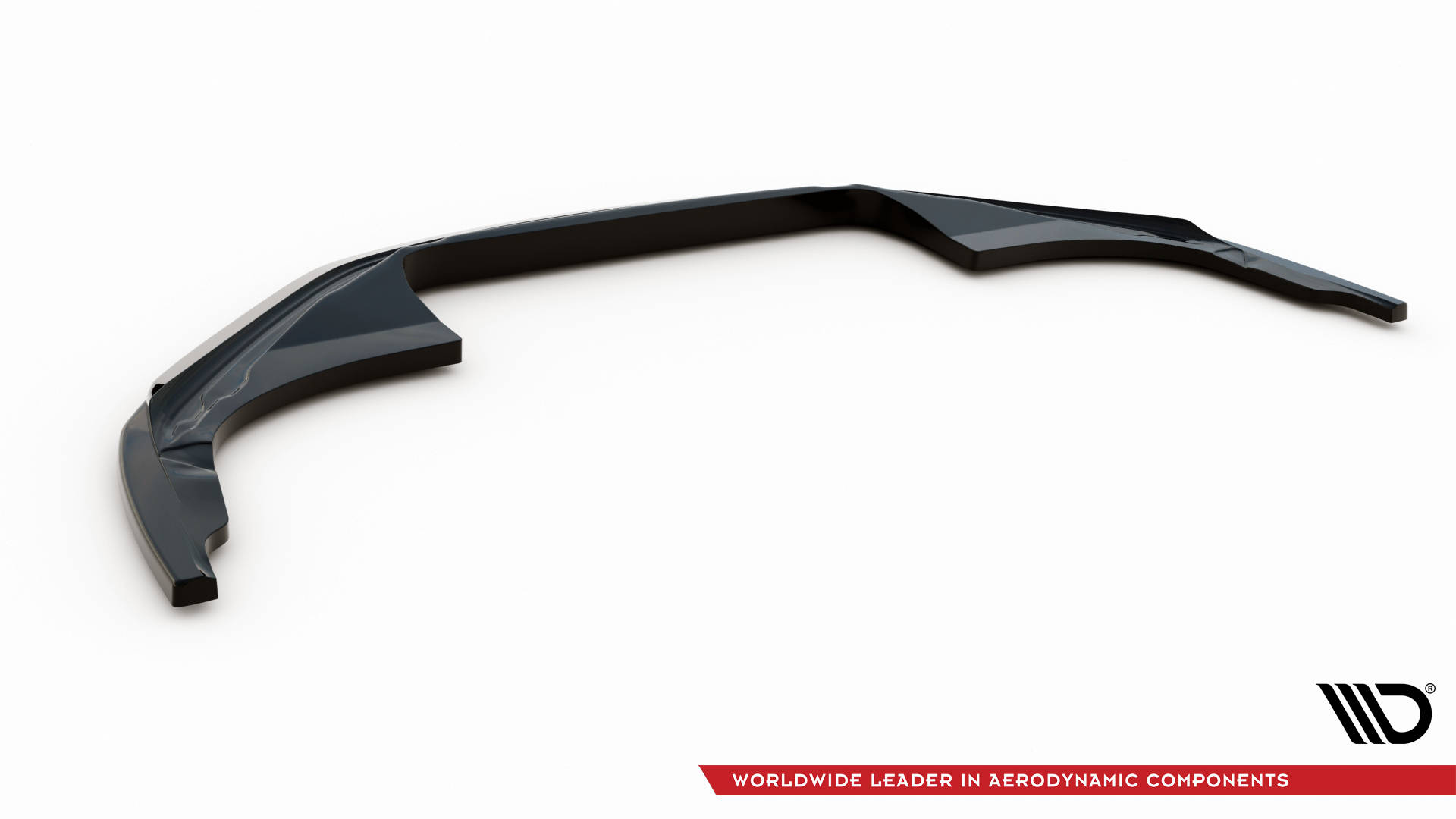 Maxton design gloss black front splitter v. 1 for porsche 911 carrera aero carrera 992 gts - image 6