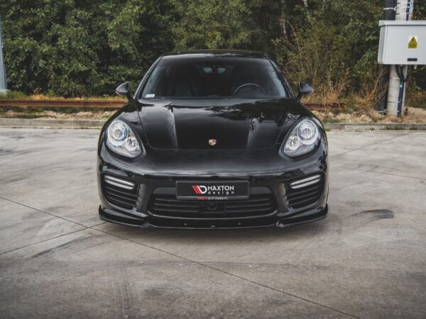 Pol po front splitter v 1 porsche panamera turbo 970 facelift 11116 6