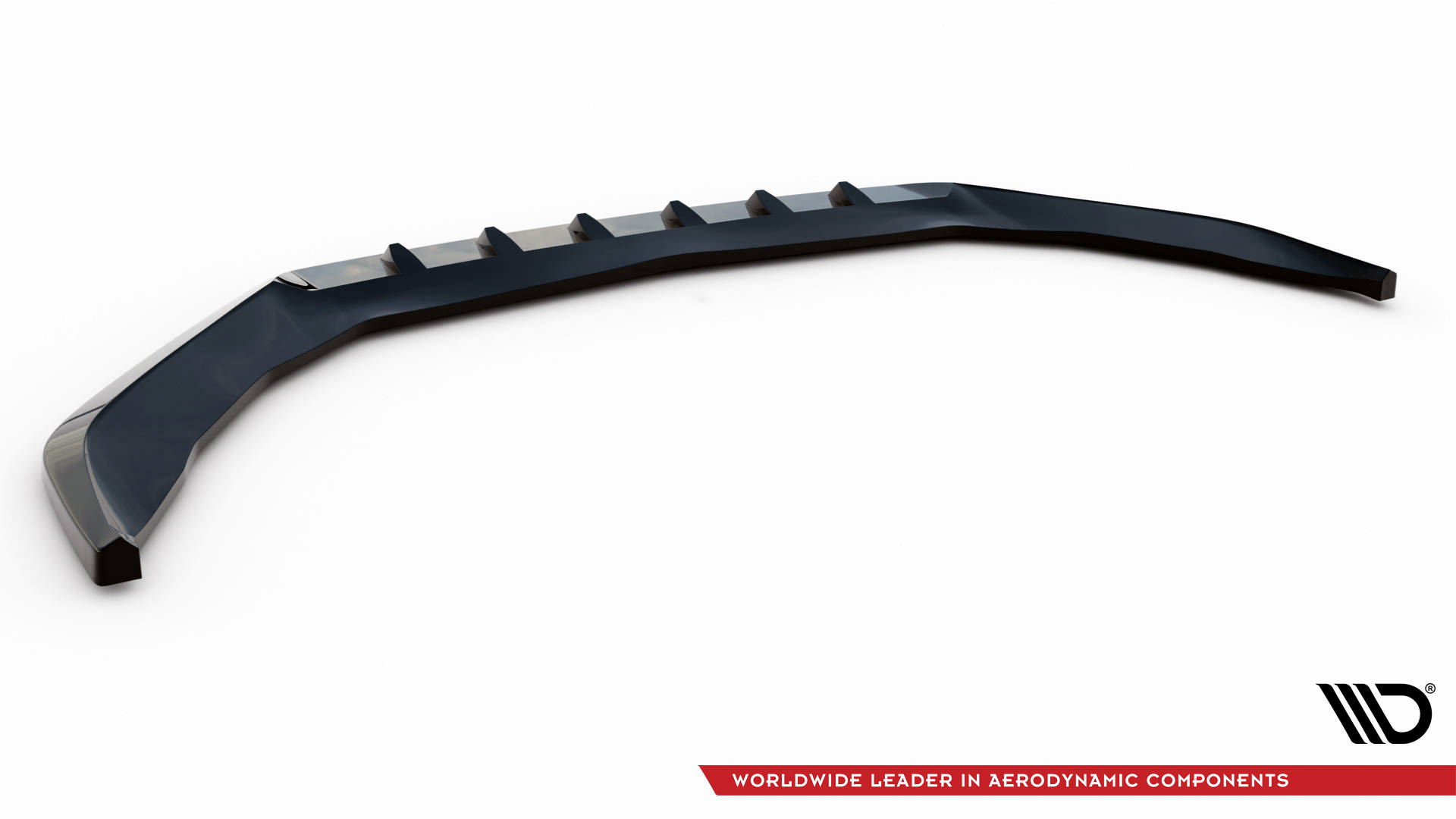 Maxton design gloss black front splitter v. 1 for porsche panamera 971 turbo s e-hybrid - image 5