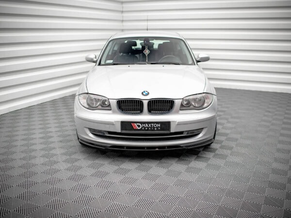 Alternative view of Maxton Design Gloss Black Front Splitter V.2 for BMW 1 Series E81 LCI