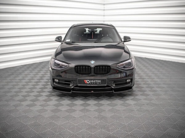 Alternative view of Maxton Design Gloss Black Front Splitter V.2 For BMW 1 Series F20 F21
