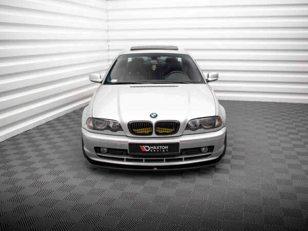 Alternative view of Maxton Design Gloss Black Front Splitter V.2 For BMW 3 Coupe E46