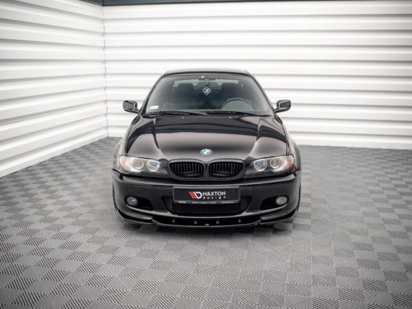 Alternative view of Maxton Design Gloss Black Front Splitter V.2 For BMW 3 Series E46 M Sport