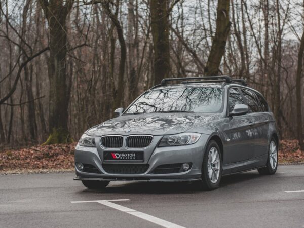 Alternative view of Maxton Design Gloss Black Front Splitter V.2 For BMW 3 Series E90 E91 LCI