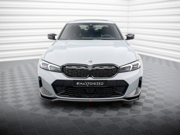 Alternative view of Maxton Design Gloss Black Front Splitter V.2 For BMW 3 Series G20 G21 LCI M340i M Sport