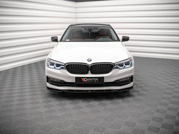 Alternative view of Maxton Design Gloss Black Front Splitter V.2 For BMW 5 Series G30