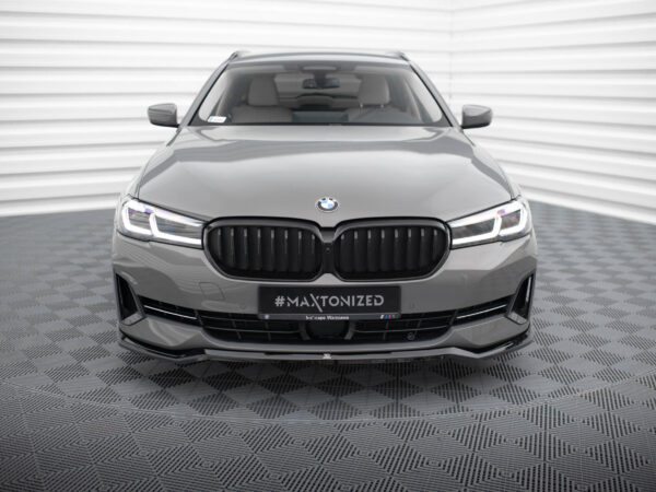 Alternative view of Maxton Design Gloss Black Front Splitter V.2 For BMW 5 Series G30 G31 LCI