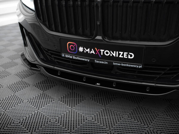 Pol po front splitter v 2 bmw 7 g11 g12 facelift 20211 3