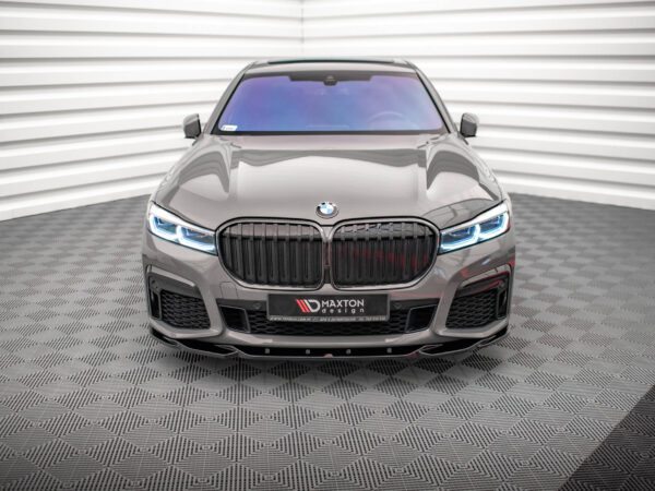 Alternative view of Maxton Design Gloss Black Front Splitter V.2 For BMW 7 Series G11 G12 M Sport LCI