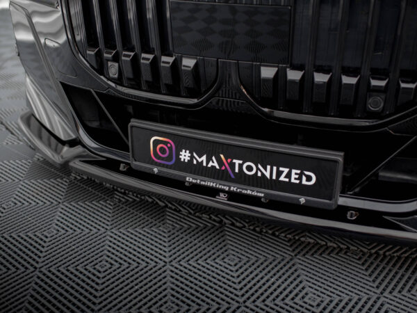 Pol po front splitter v 2 bmw 7 m pack m760e i7 m pack g70 17890 6