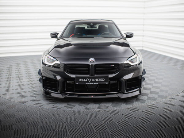 Alternative view of Maxton Design Gloss Black Front Splitter V.2 For BMW M2 Series G87