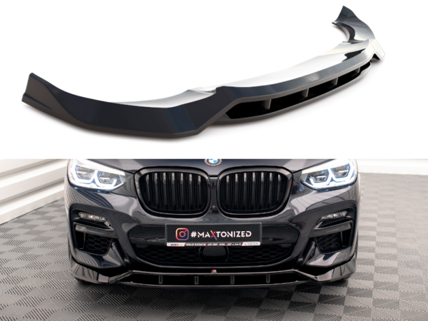 Pol po front splitter v 2 bmw x3 m40d m40i m pack g01 16804 2