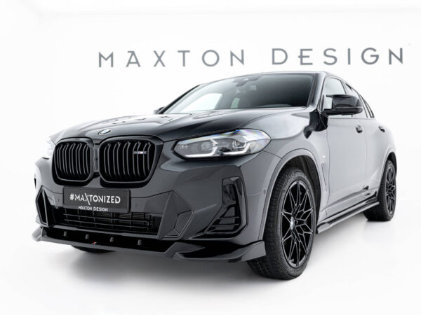 Pol po front splitter v 2 bmw x4 m pack g02 facelift 16165 5