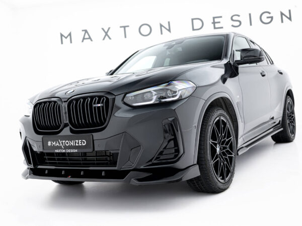 Pol po front splitter v 2 bmw x4 m pack g02 facelift 16165 6