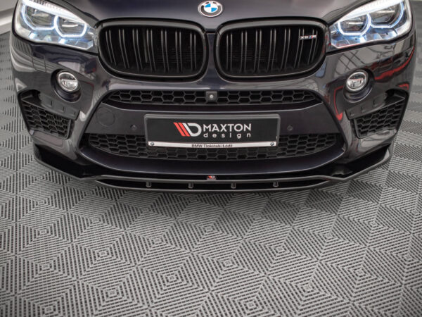 Alternative view of Maxton Design Gloss Black Front Splitter V.2 For BMW X5 M F85 X6 M F86