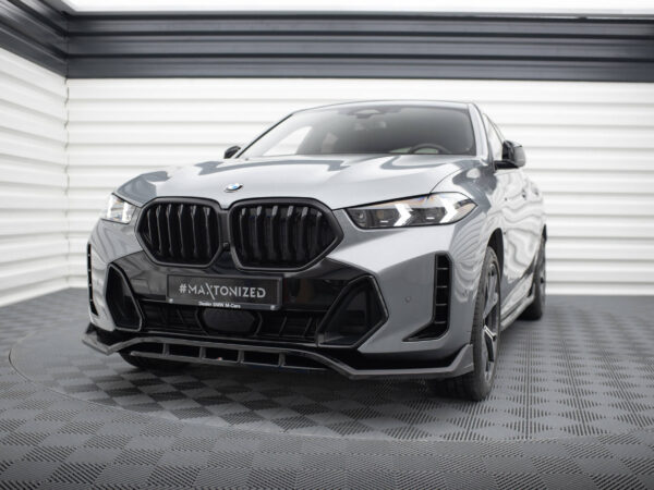 Pol po front splitter v 2 bmw x6 m pack g06 facelift 19678 3