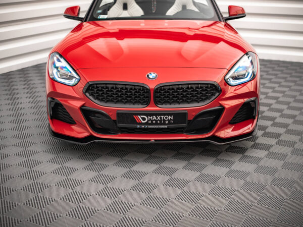 Alternative view of Maxton Design Gloss Black Front Splitter V.2 For BMW Z4 G29 M40i M Sport