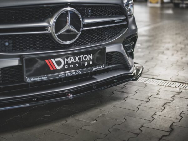 Pol po front splitter v 2 mercedes amg cla 35 aero c118 11342 6