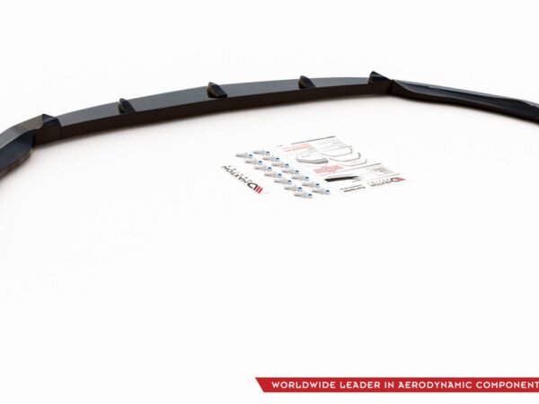 Pol po front splitter v 2 mercedes amg cla 45 aero c118 13158 3