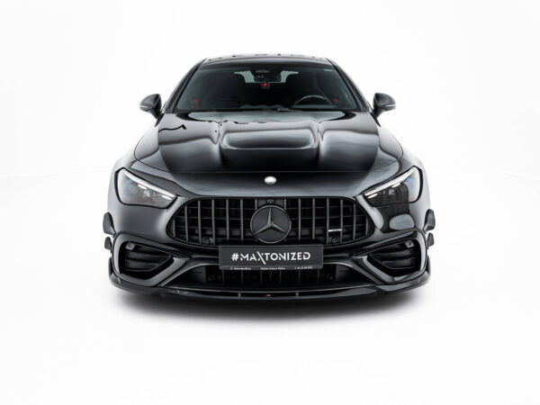 Alternative view of Maxton Design Gloss Black Front Splitter V.2 For Mercedes-Benz AMG CLE53 C236