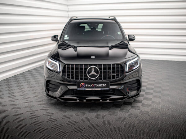 Alternative view of Maxton Design Gloss Black Front Splitter V.2 For Mercedes-Benz AMG GLB35 X247