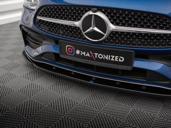 Pol po front splitter v 2 mercedes benz c amg line 43 amg w206 17713 3
