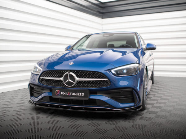 Pol po front splitter v 2 mercedes benz c amg line 43 amg w206 17713 4