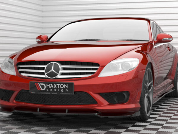 Pol po front splitter v 2 mercedes benz cl 63 amg c216 20856 6