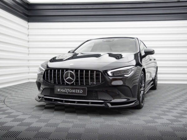 Pol po front splitter v 2 mercedes benz cla c118 19357 3