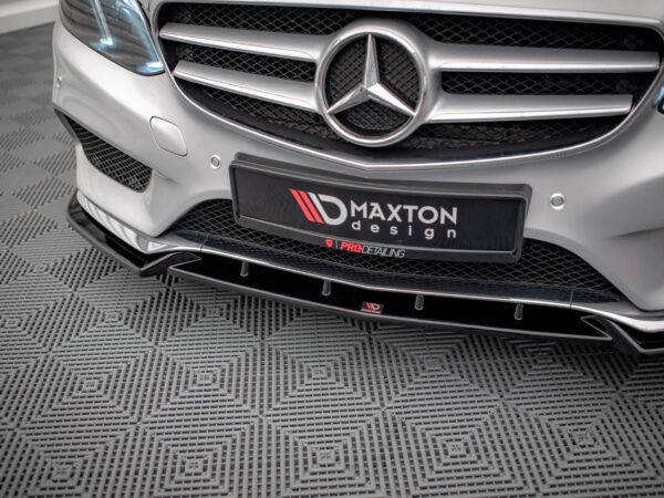 Pol po front splitter v 2 mercedes benz e amg line sedan w212 facelift 15153 6